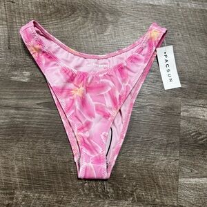 PacSun Swim Pink Bikini Bottoms Size Small NWT